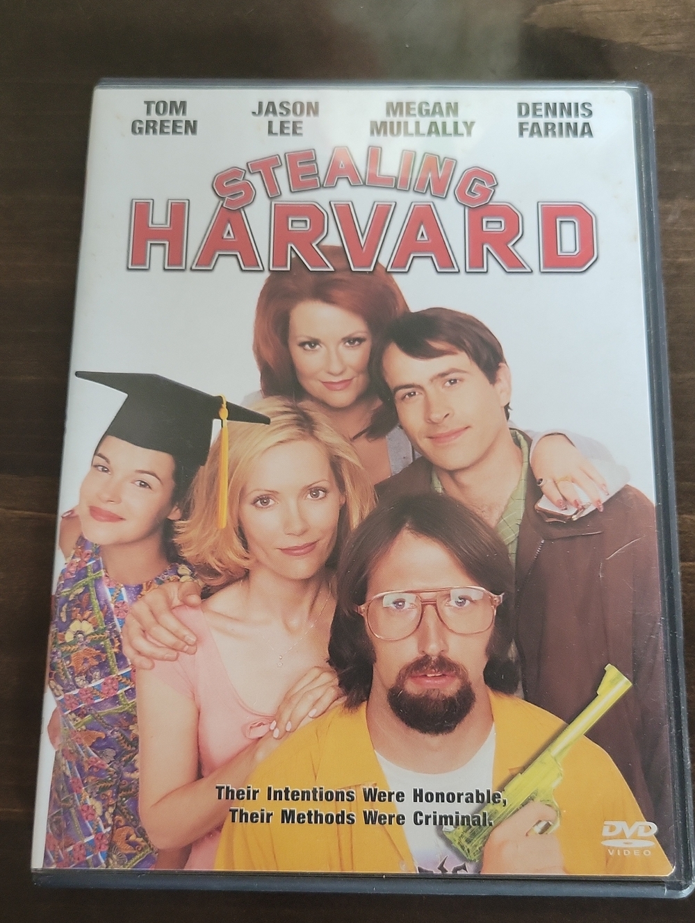Stealing Harvard DVD - White, Red, Yellow, Pink, Brown